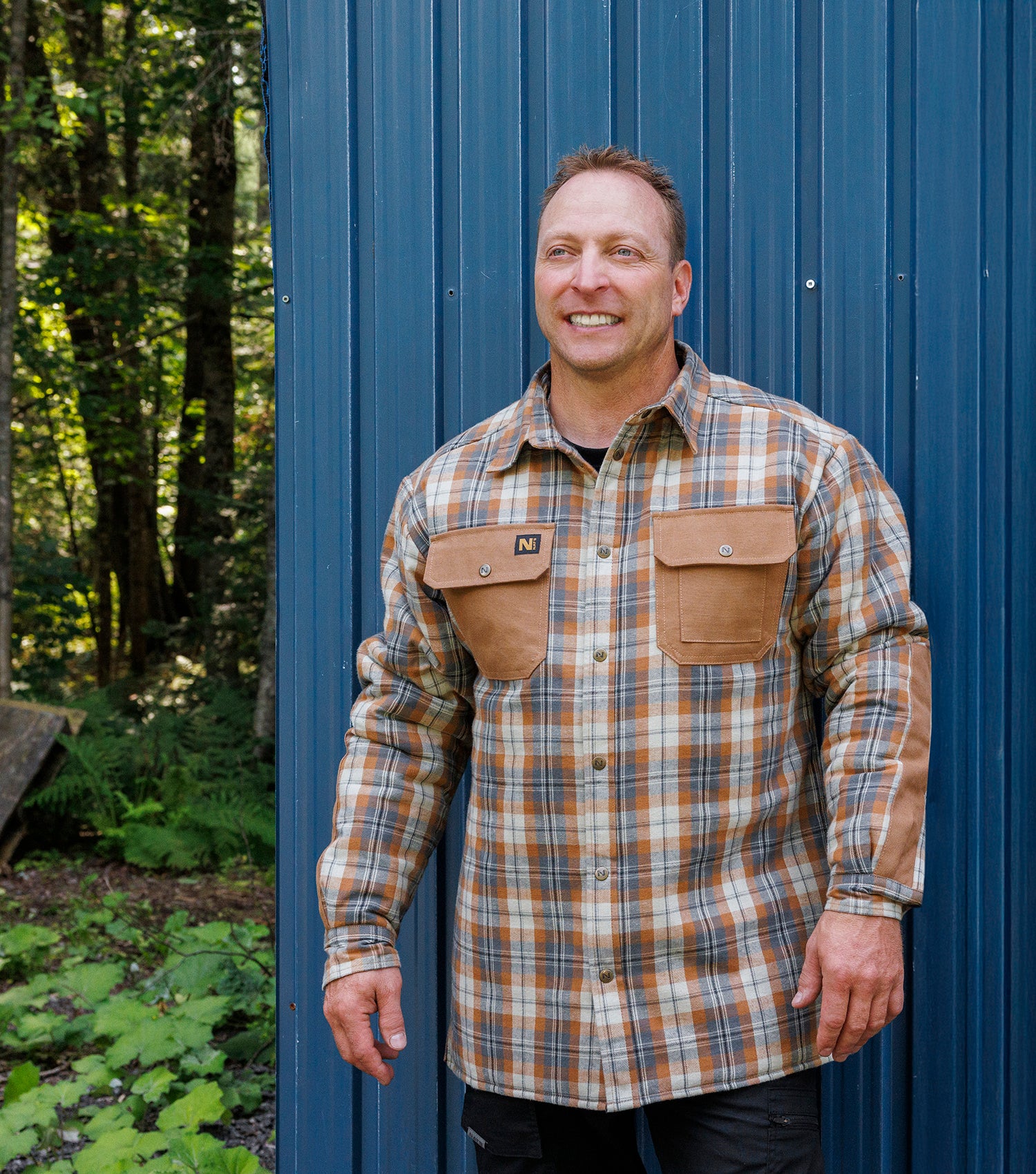 NT4003 | Chemise de travail matelassée et isolée en flanelle - Image 3