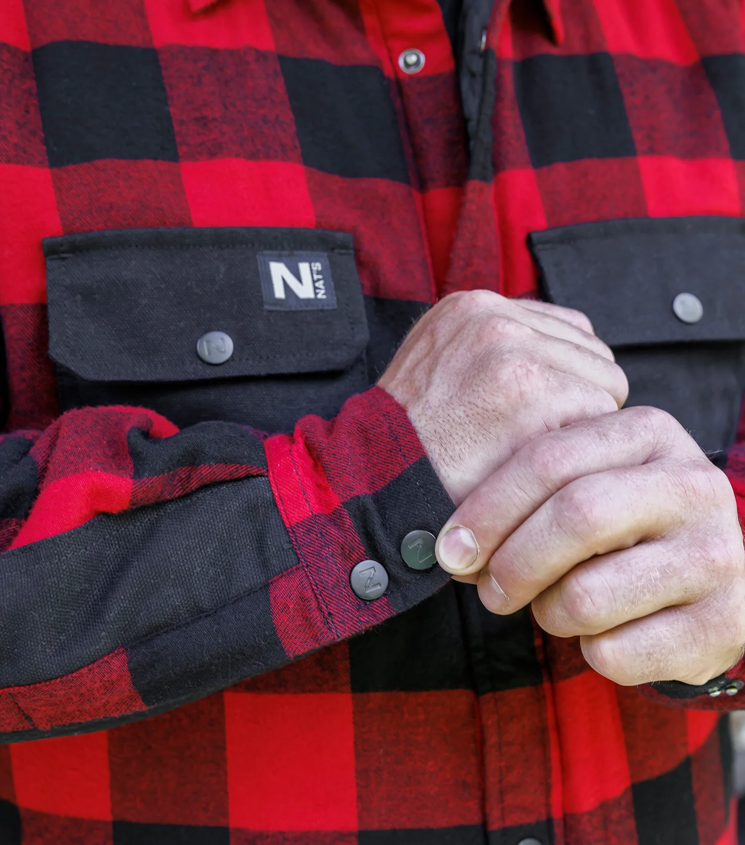NT4003 | Chemise de travail matelassée et isolée en flanelle - Image 8