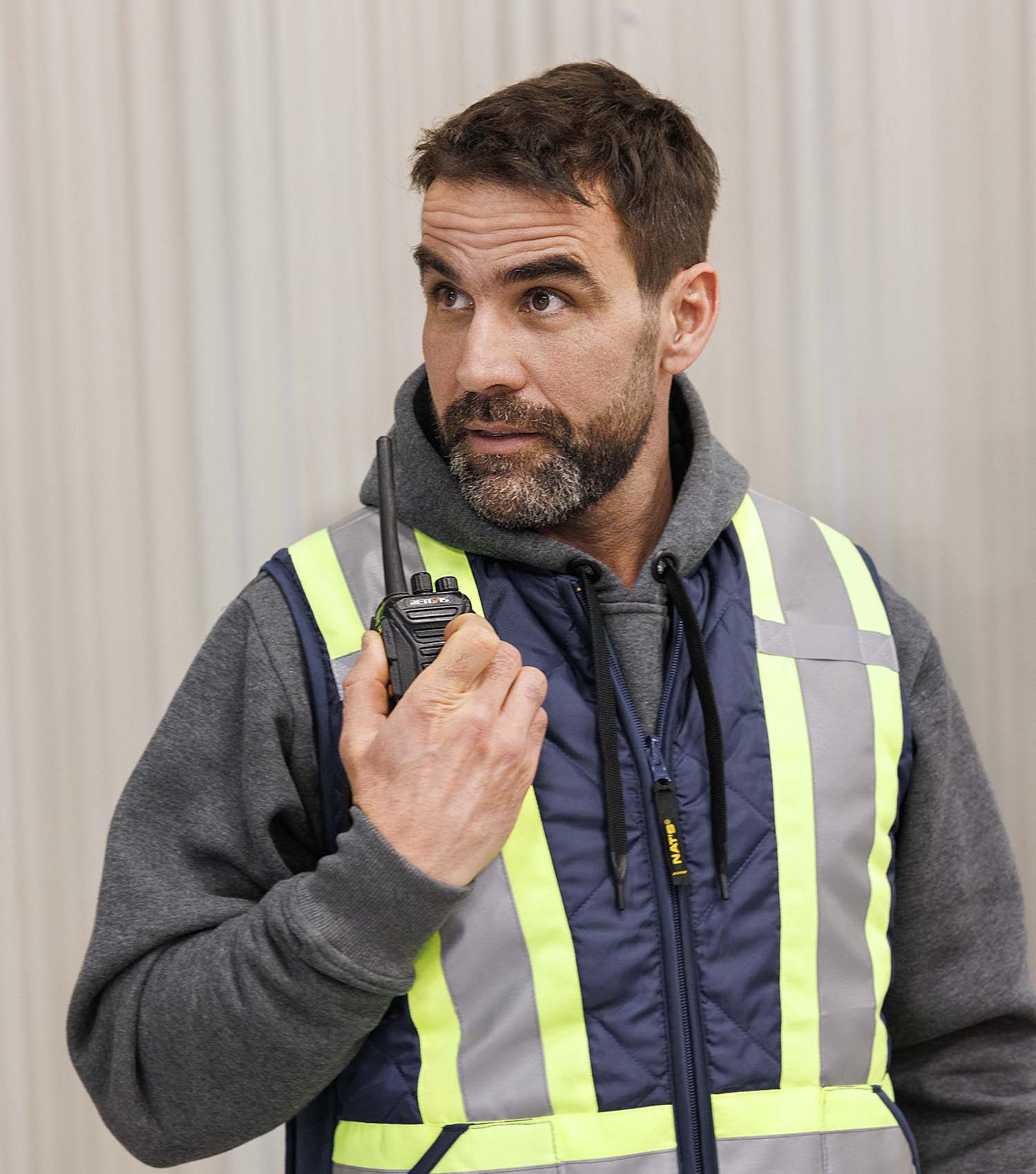 NT4005 | Veste de travail matelassé haute visibilité réversible - Image 5