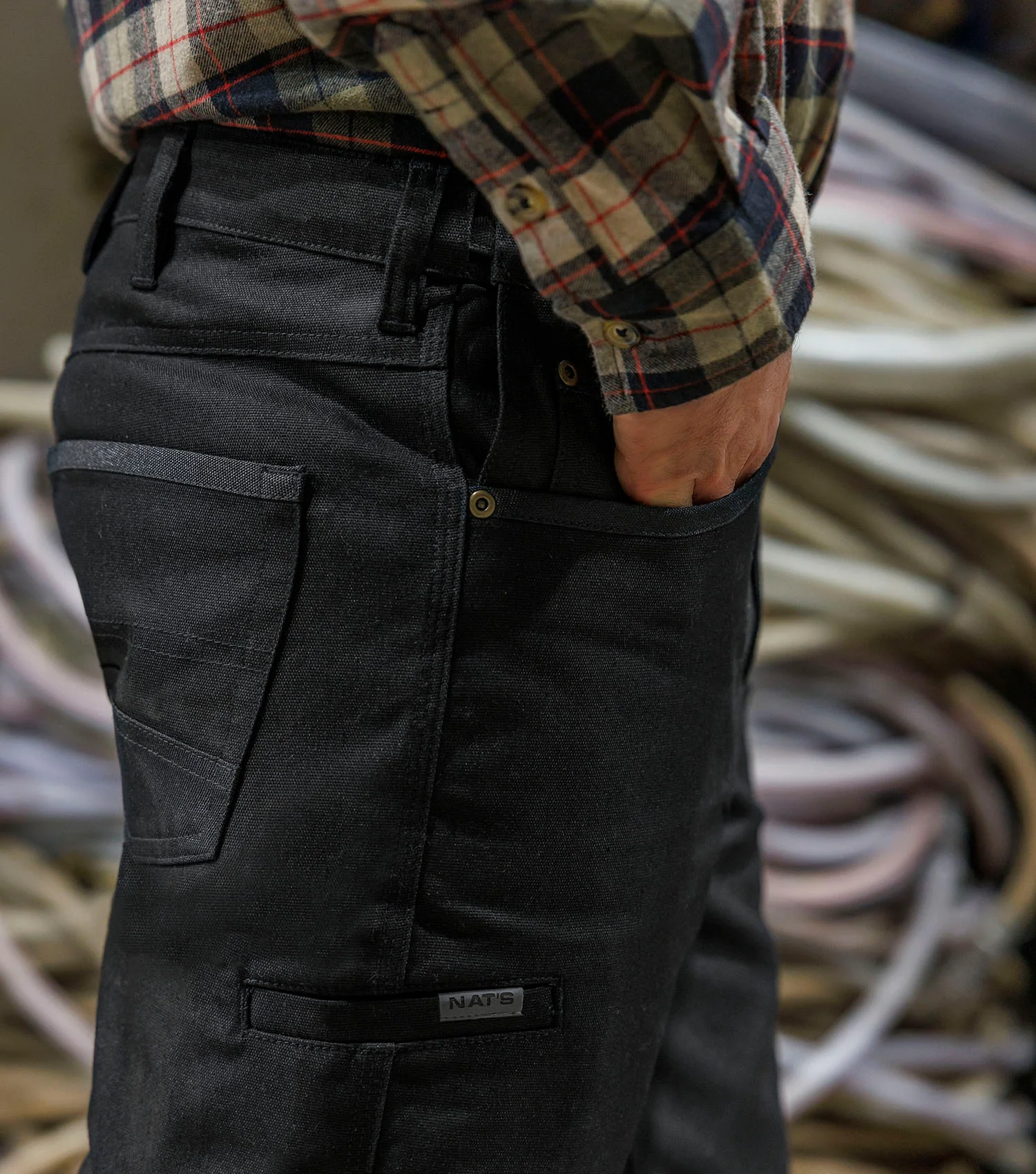 NT8001 | Pantalon de travail extensible en coutil - Image 7