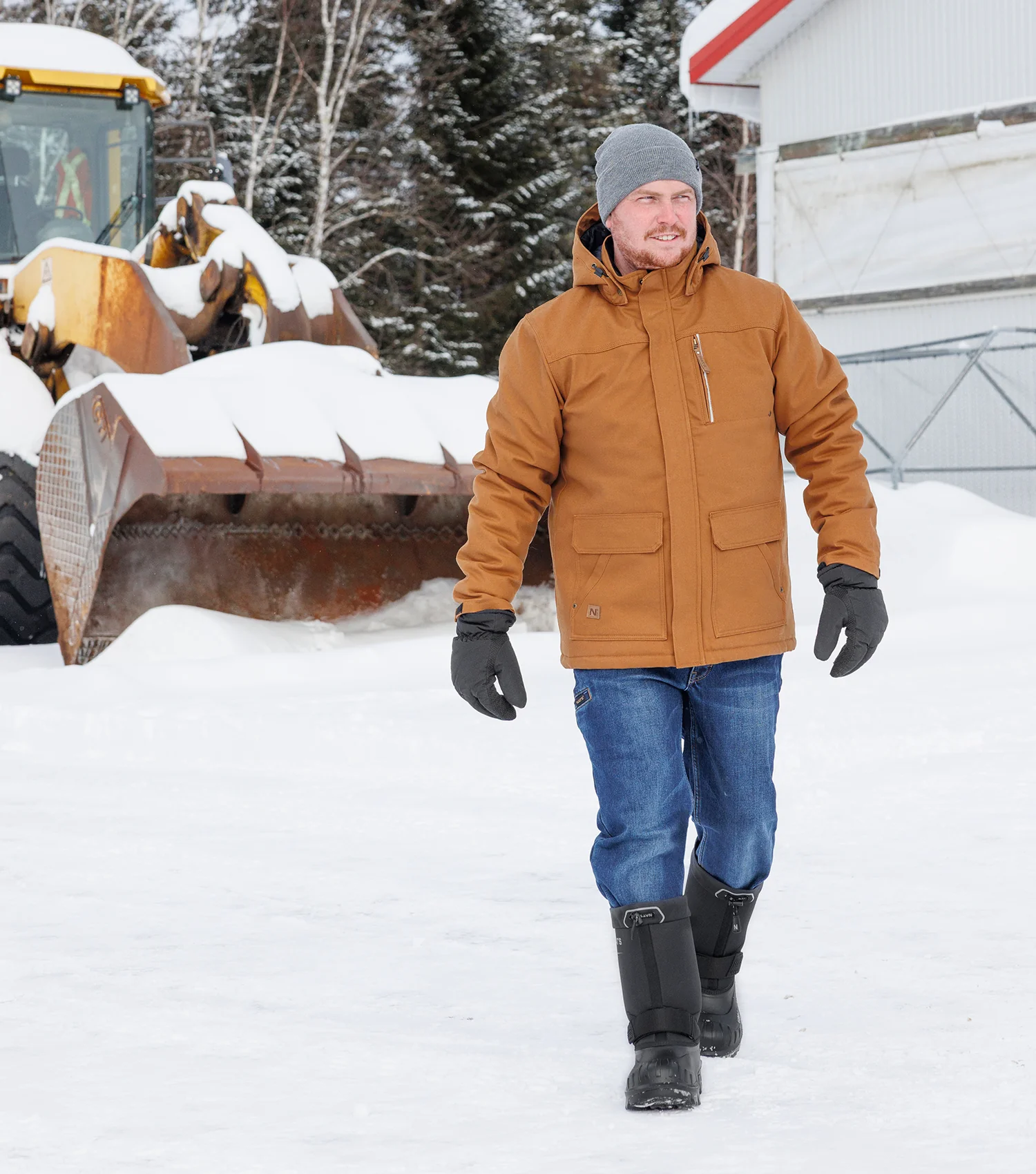 NT4007 | PARKA DE TRAVAIL ISOLÉ EN COUTIL - Image 3