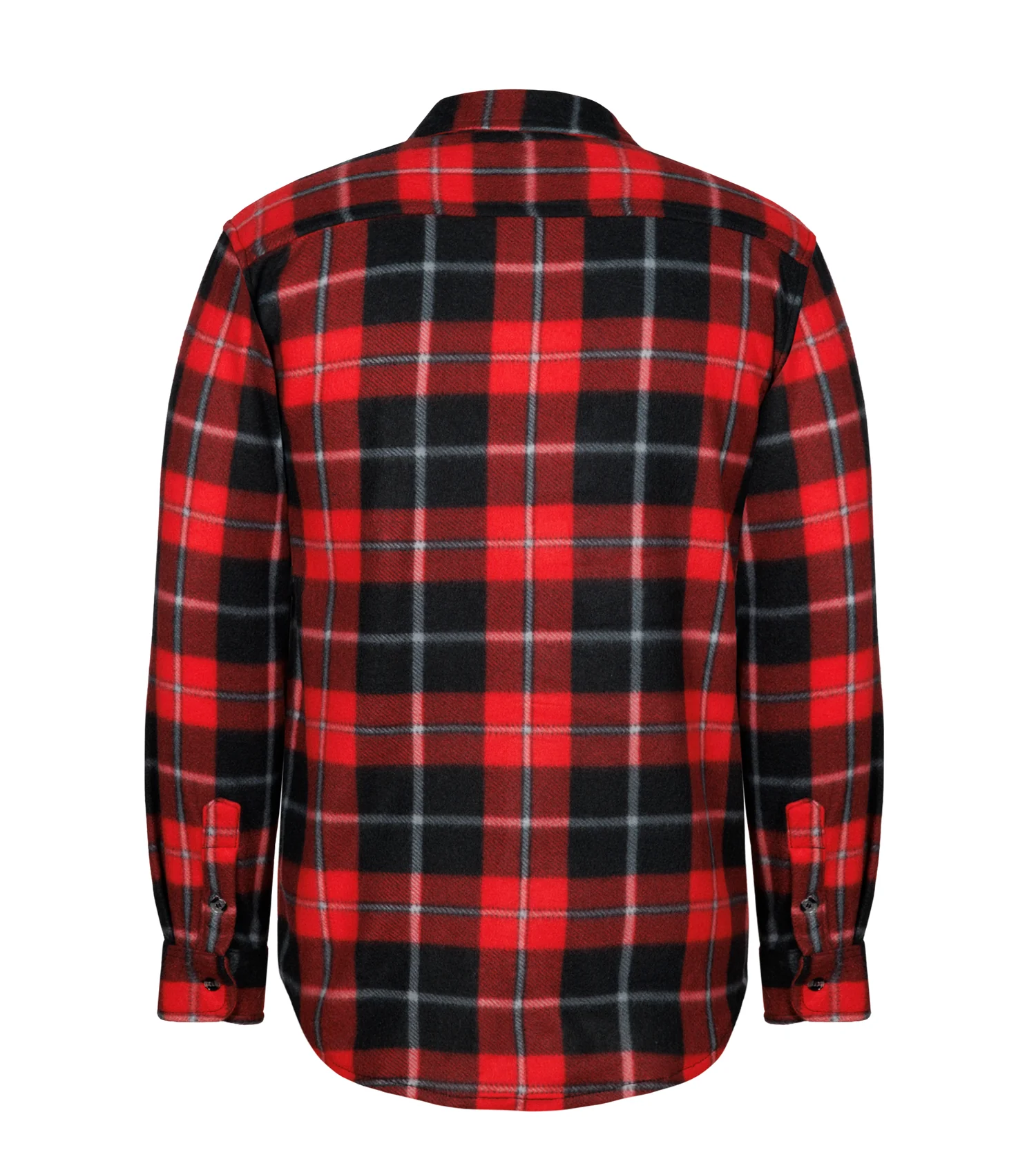 WK040 | Chemise de travail à carreaux en micropolaire - Image 4