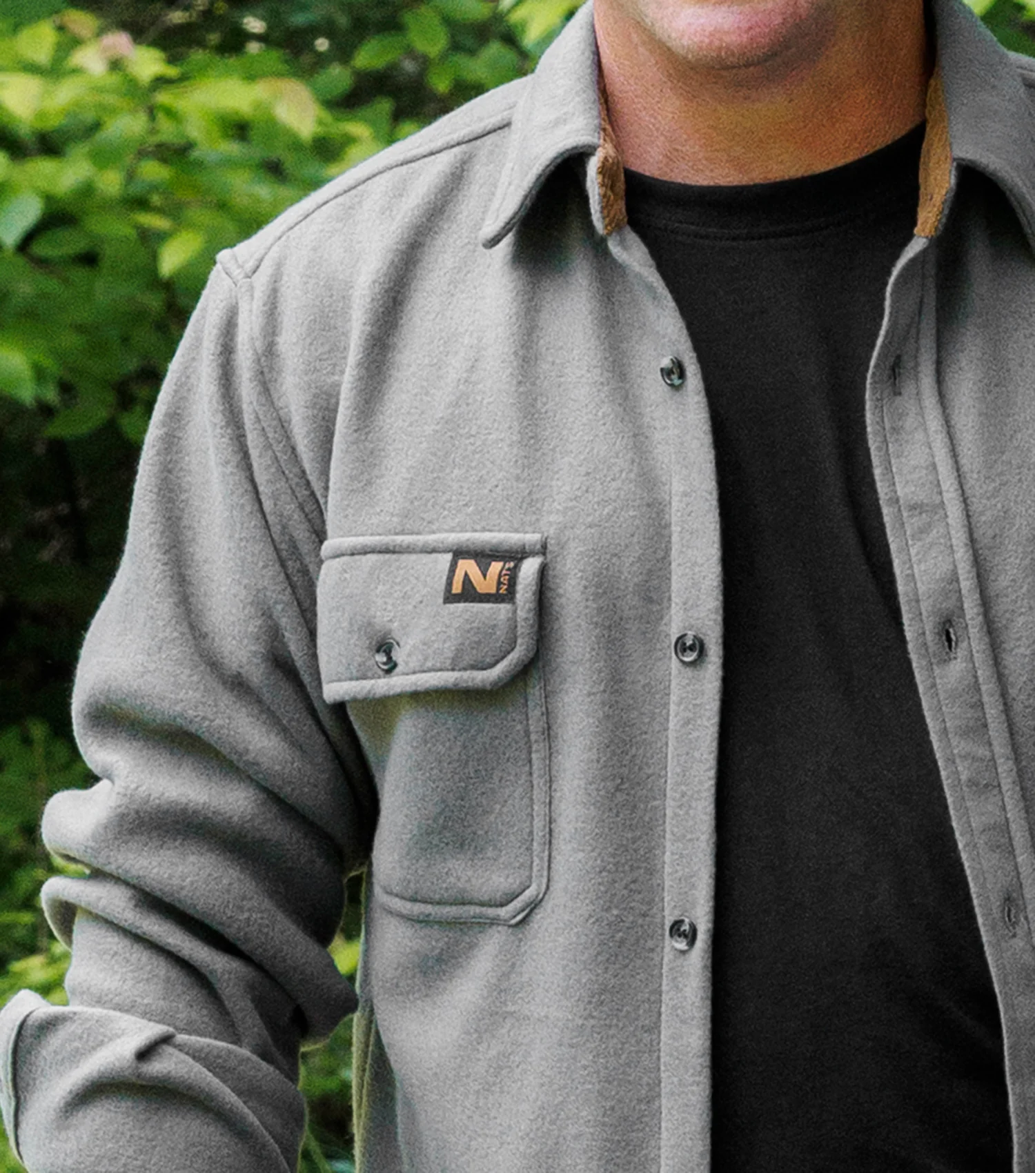 WK040 | Chemise de travail à carreaux en micropolaire - Image 8