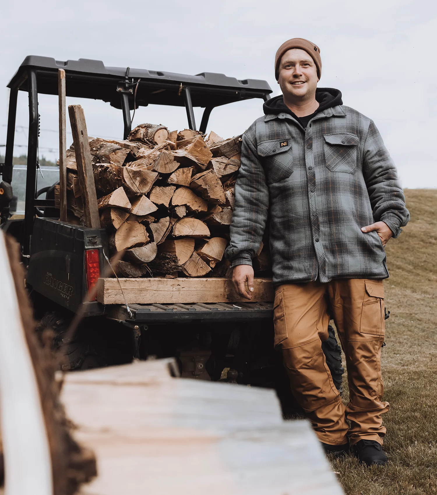 WK050 | Chemise de travail matelassée et isolée à capuchon - Image 9